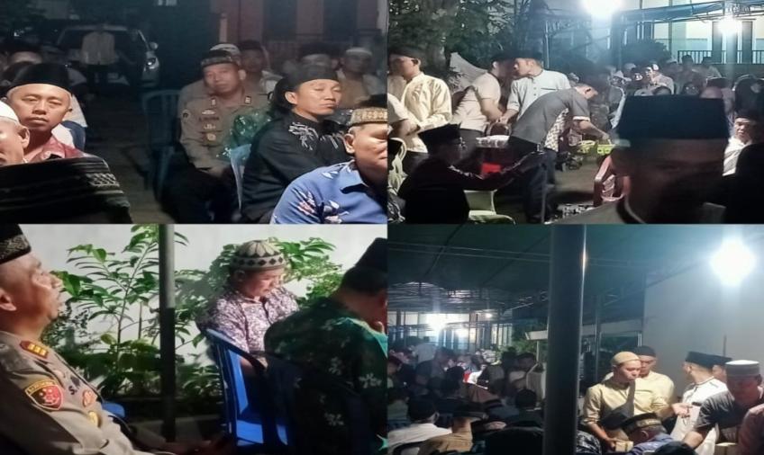 Wujud Empati, Kaposlek Kampung Melayu Bersama Personel Hadiri Takziah di Rumah Duka Aipda Agustiyan
