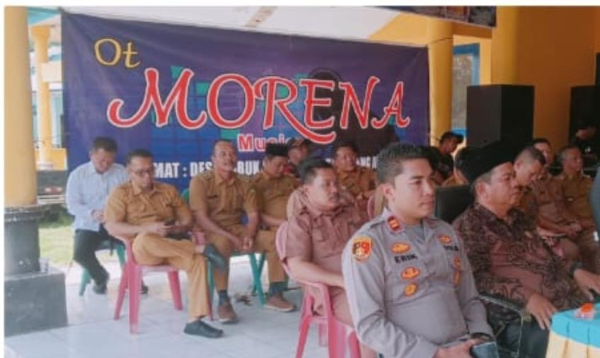 Kapolsek Kedurang Hadiri Pelantikan dan Pengambilan Sumpah Janji Pengawas TPS