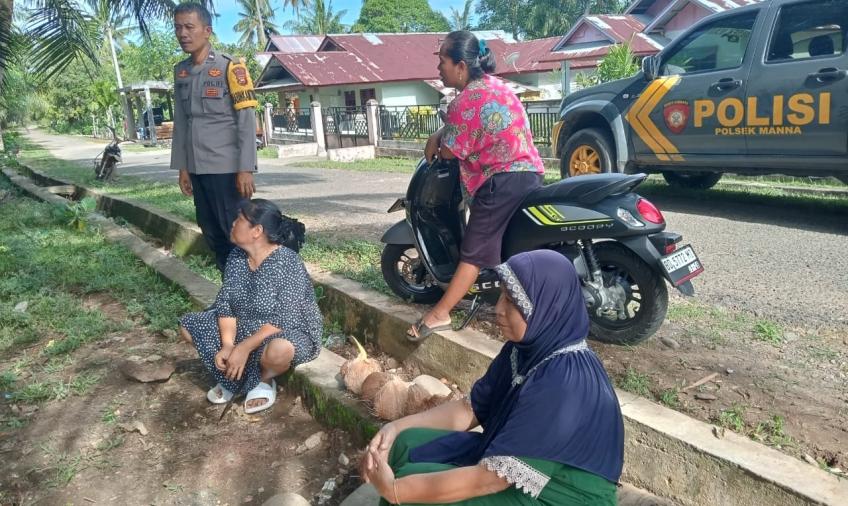 Patroli Presisi Polsek Manna, Antisipasi Curat, Curas dan Curanmor Menjelang Pemilu 2024