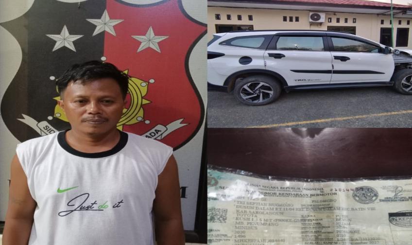 Gelapkan Toyota Rush, Warga Ketahun Ditangkap Polsek Kampung Melayu