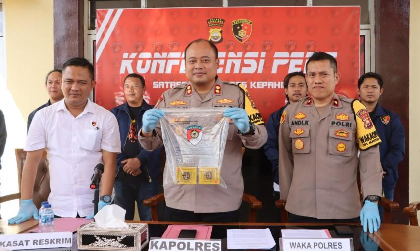 Komplotan Pelaku Pencurian Apotik Carni Sehat Kepahiang Berhasil Dibekuk Satreskrim Polres Kepahiang