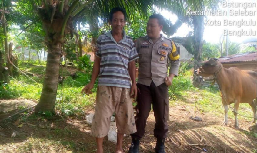 Bhabinkamtibmas Polsek Selebar Sambang Silahturahmi Bersama Warga Kelurahan Betungan 