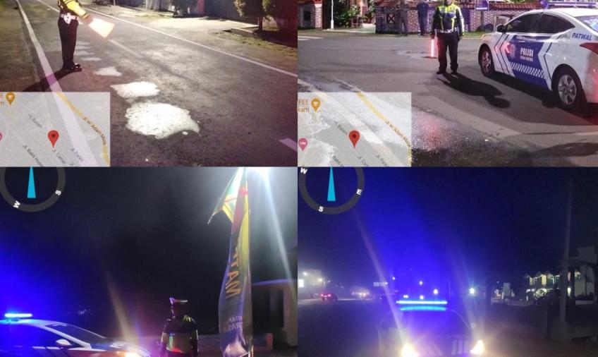 Patroli Blue Light Cegah Tindak Kejahatan Malam Hari 