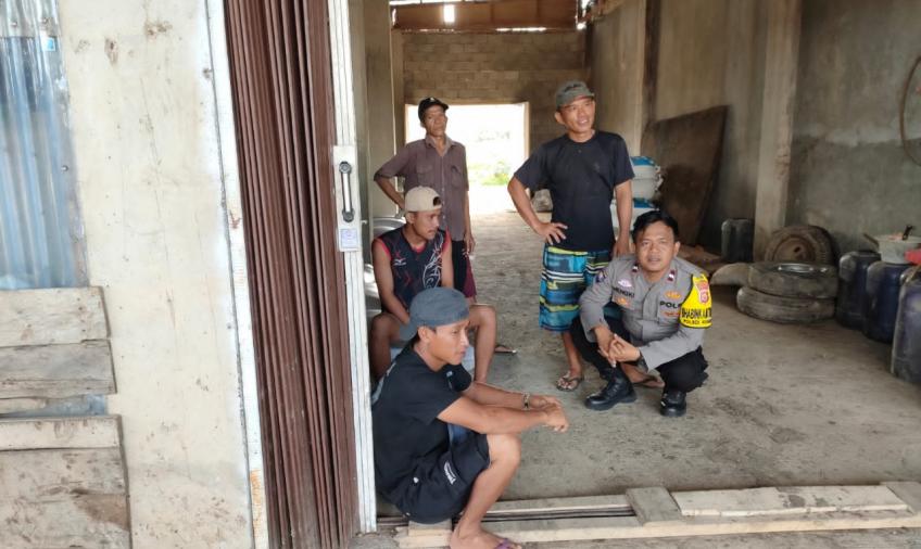 Sinergitas TNI-Polri, Polsek Kedurang dan Koramil Manna  Kodim 0408 BSK Laksanakan Patroli Dialogis Bersama 