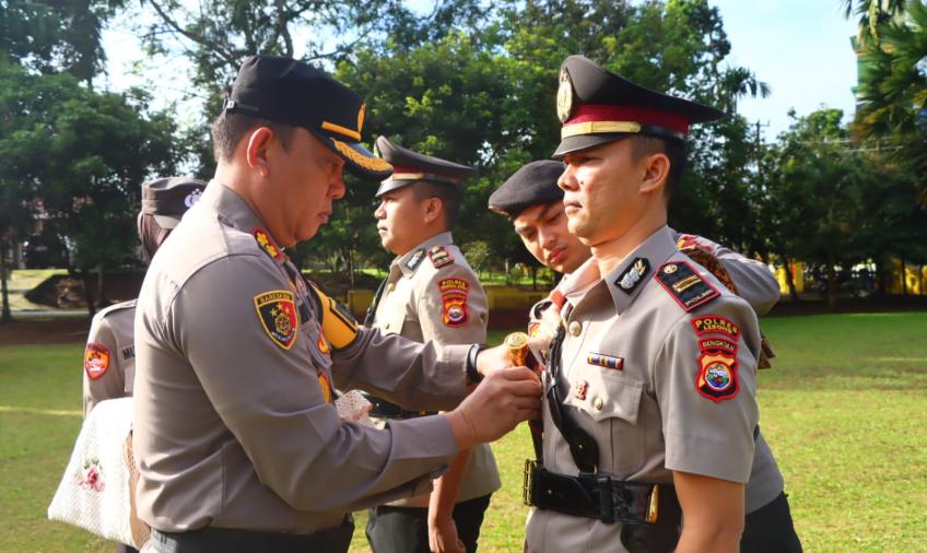 Kapolres Lebong Pimpin Sertijab Kasatres Narkoba