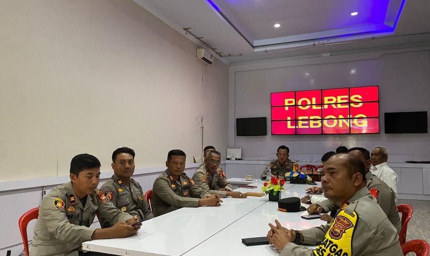 Kapolres Lebong Ikuti Zoom Meeting Belajar Bersama Prof Rheinald Kasali dan Pimpinan Kaposko Presisi Mabes Polri