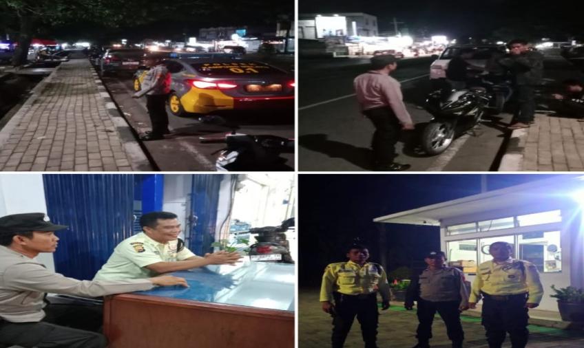 Personel Polsek Kampung Melayu Patroli Dialogis, Ciptakan Harkamtibmas Kondusif 