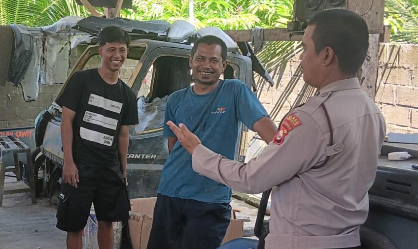 Polres BS Cooling System di Kelurahan Ibul, Wujudkan Kamtibmas yang Kondusif Jelang Pemilu Serentak Tahun 2024 