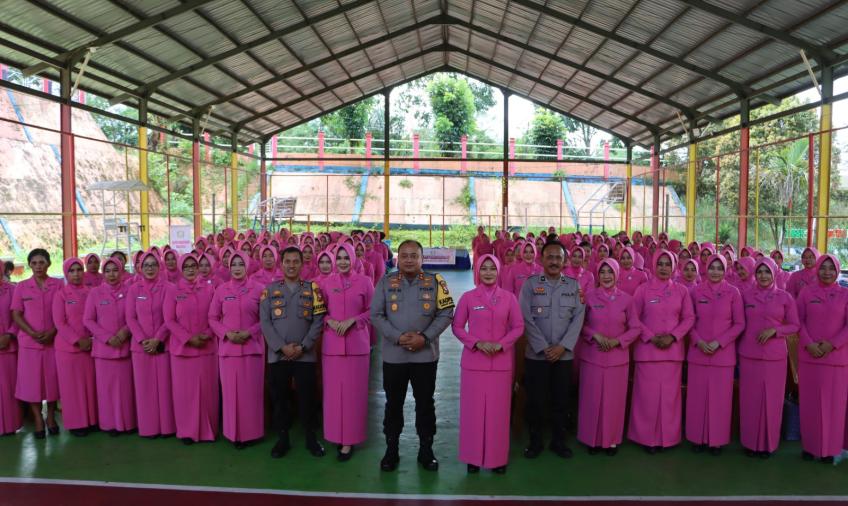 Kapolres Kepahiang Tatap Muka Bersama Seluruh Bhayangkari Se-Cabang Kepahiang 