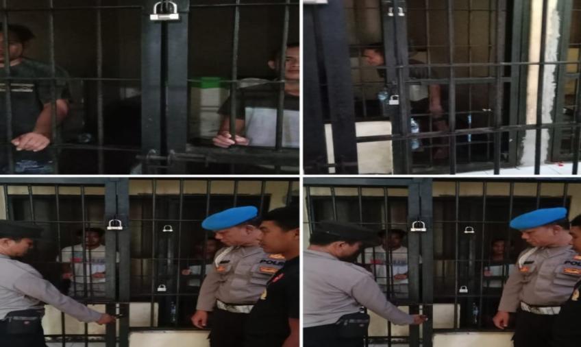 Untuk Menciptakan Rasa Aman, Polsek Kampung Melayu Lakukan Pengecekan Rutin Tahanan di Rutan