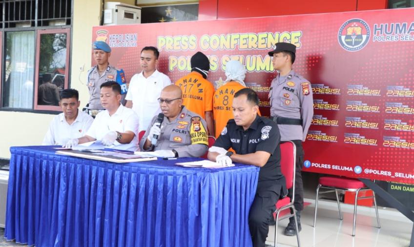 Miliki Barang Haram, Tim Opsnal Polres Seluma Ciduk Petani dan Sopir 