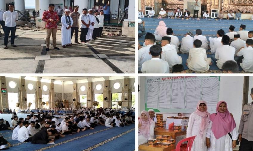 Bhabinkamtibmas Kelurahan Ratu Agung Hadiri Peringatan Isra Mikraj Bersama Masyarakat