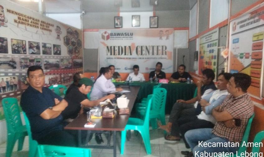 Kasat Reskrim Polres Lebong Hadiri Rapat Penertiban APK di Bawaslu Lebong