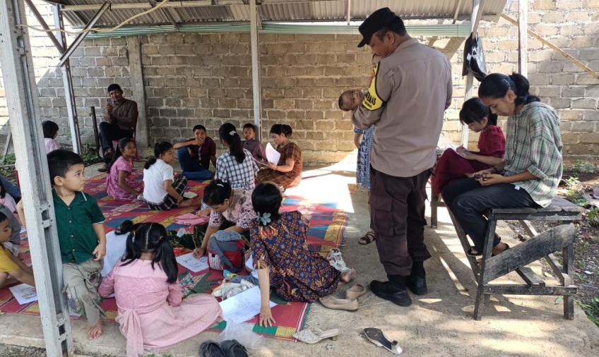 Polisi Sahabat Anak, Dekatkan Diri dengan Anak Sejak Dini 
