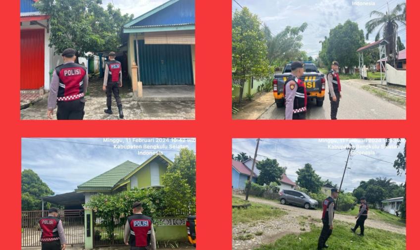 Cegah Gangguan Kamtibmas Unit Patroli Sat Samapta Polres BS Lakukan Sambang Dialogis