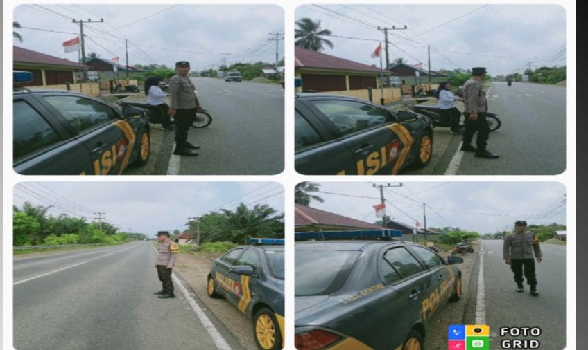 Patroli Polsek Manna Antisipasi 3C di Wilayah Hukum Polsek Manna