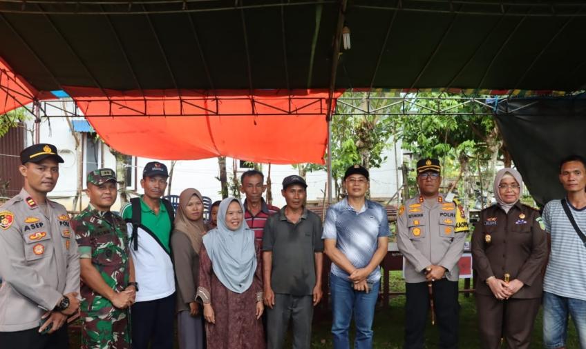 Kapolres Bengkulu Selatan dan Forkopimda BS Cek Kesiapan TPS 