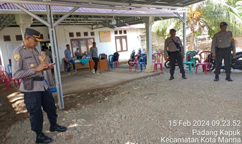 Satgas Preventif OMB Polres BS, Patroli ke PPK di Wilayah Hukum Polres Bengkulu Selatan 