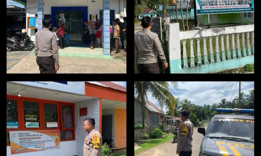 Patroli Presisi Polsek Pino Polres BS Lakukan Patroli Rutin Setelah Selesai Pemilu 2024