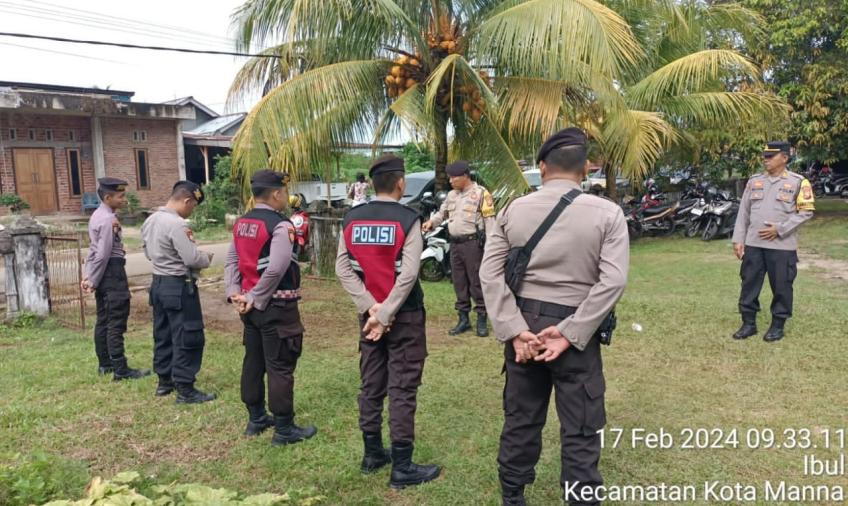 Satgas Preventif OMB Polres BS, Patroli ke PPK di Wilayah Hukum Polres Bengkulu Selatan 