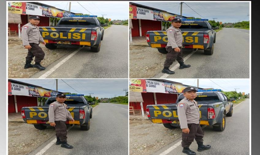 Patroli Polsek Manna Antisipasi 3C di Wilayah Hukum Polsek Manna 