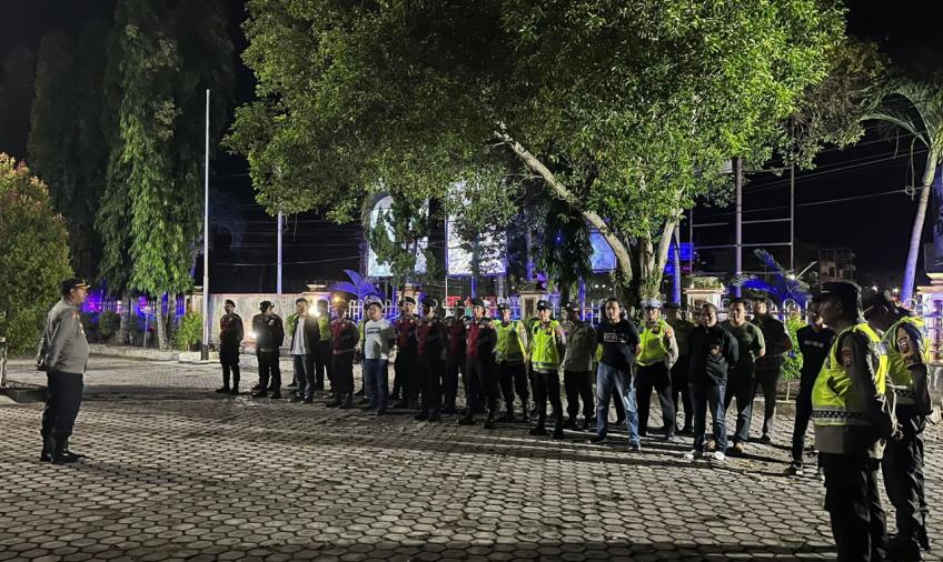 Polres BS KRYD Malam Minggu Wujudkan Kamtibmas yang Kondusif