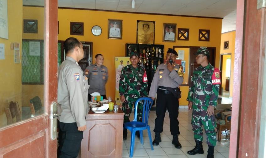 Patroli Bersama, Polres Seluma dan Kodim 0425 Seluma Patroli Pengamanan di PPK