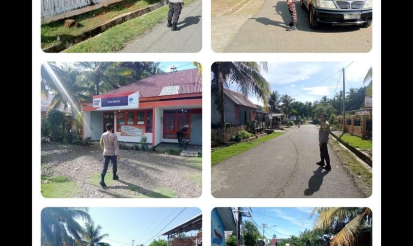 Patroli Polsek Manna Antisipasi 3C di Wilayah Hukum Polsek Pino 