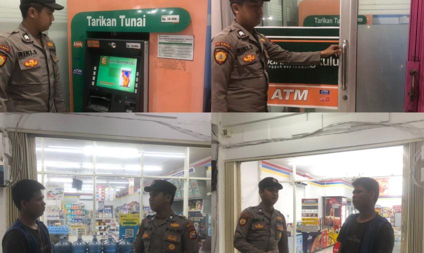 Sambangi Objek Vital Polsek Kampung Melayu Patroli Ciptakan Harkamtibmas 