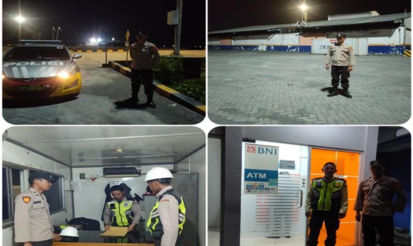 Sasar Objek Vital di Malam Hari, Polsek KSKP Pulau Baai Sampaikan Imbauan kepada Petugas Jaga 