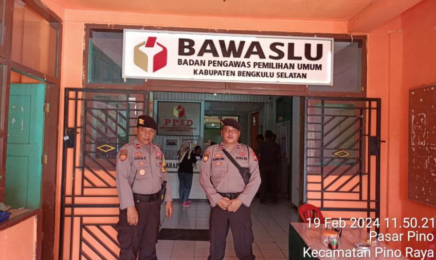 Satgas Preventif OMB Polres BS, Patroli ke PPK di Wilayah Hukum Polres Bengkulu Selatan 