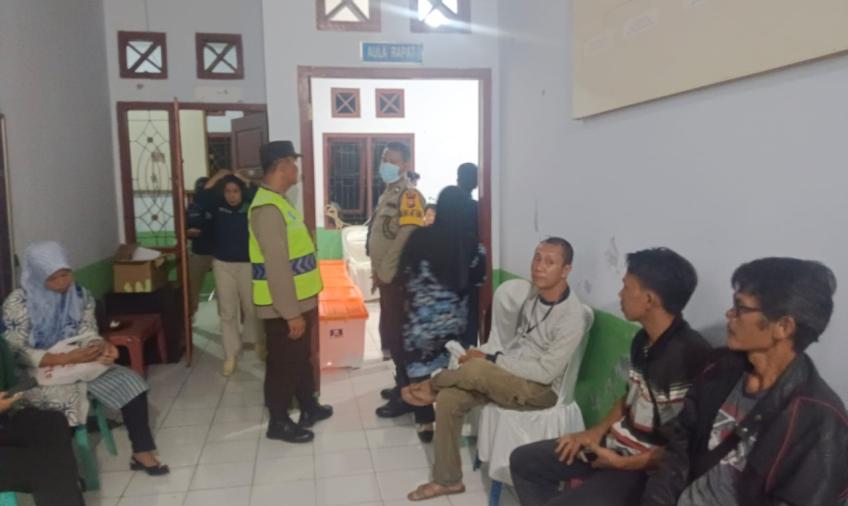 Kapolsek Sukaraja Melaksanakan Patroli di PPK Wilkum Polsek Sukaraja