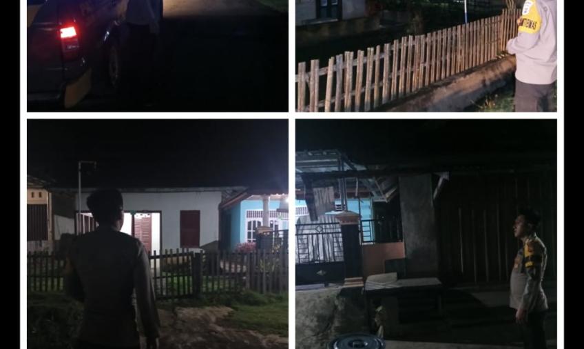 Patroli Presisi Polsek Pino, Cegah Gangguan Kamtibmas