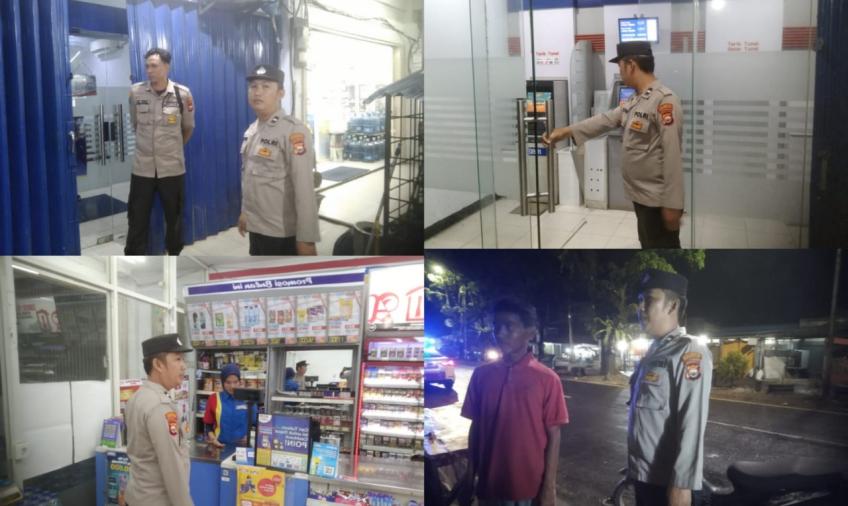 Berikan Pengamanan di Tengah-Tengah Masyarakat, Polsek Kampung Melayu Patroli Dialogis 