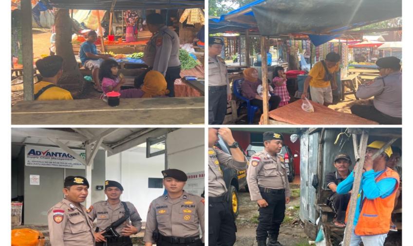Bengkulu - Patroli 11.01 Sat Samapta Polresta Bengkulu Mobiling di wilayah hukum Polresta Bengkulu dan sambangi petugas parkir didaerah pasar panorama, Minggu (25/02/2024) malam.  Patroli ini adalah salah satu tugas yang rutin dilaksanakan oleh anggota Polresta Bengkulu baik objek vital maupun tempat-tempat yang dianggap rawan gangguan keamanan atau terjadinya tindak kejahatan.  Dalam kegiatan patroli ini Tim patroli 11.01 menyambangi petugas parkir didaerah pasar panorama dan menghimbau untuk selalu waspad