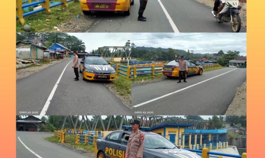 Patroli Presisi Polsek Seginim Polres BS Cegah Gangguan Kamtibmas