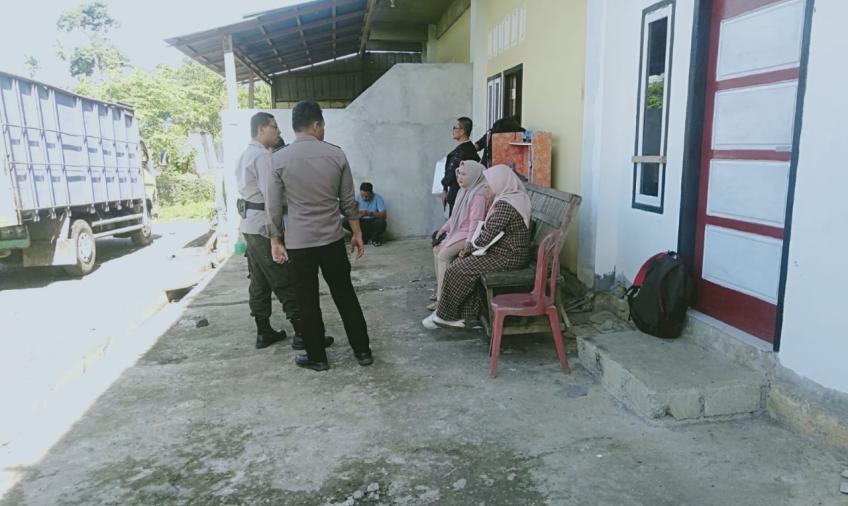 Pengamanan Ketat Polisi, Logistik Pemilu dan Berita Acara Pleno Rekapitulasi Penghitungan Suara PPK Air Nipis Bergeser Ke KPU 