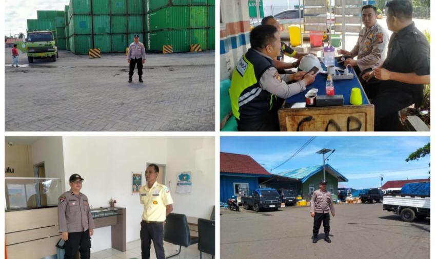Patroli Siang Hari, Personel Polsek KSKP Pulau Baai Jaga Sitkamtibmas Aman dan Kondusif