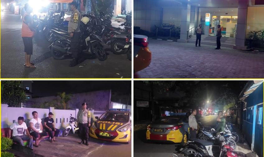 Patroli Malam di Objek Vital, Poslek Ratu Agung Cegah Kejahatan 3C 