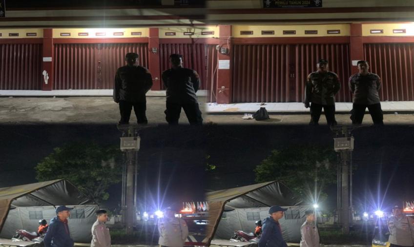 Patroli Keliling, Polsek Muara Bangkahulu Pastikan Kamtibmas Aman dan Kondusif