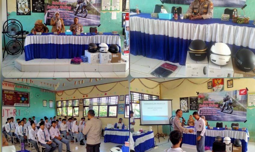 Sat Binmas Polresta Bengkulu Penyuluhan Kenakalan Remaja di SMA 06 Kota Bengkulu 