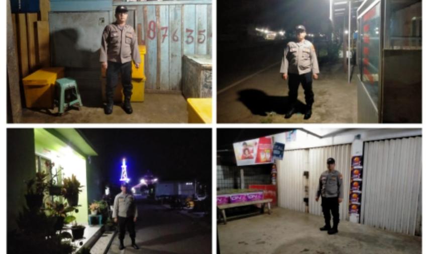 Personel Polsek Kampung Melayu Tingkatkan Patroli Cegah Gangguan Kamtibmas 