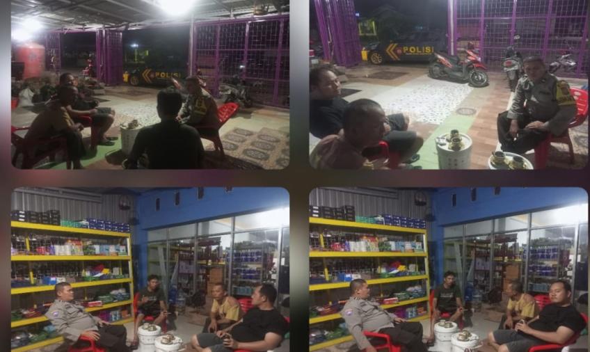 Pantau Sitkamtibmas, Polsek Muara Bangkahulu Patroli Sambang Warga Binaan