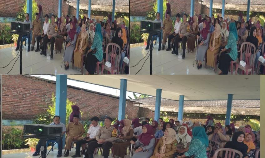 Bhabinkamtibmas, Hadiri Pengkajian Data dan Demografi Status Kesehatan oleh Stikes Bakti 