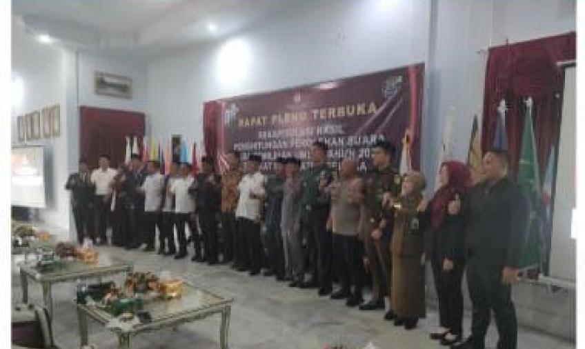 Kapolres Seluma Hadir Pembukaan Rapat Pleno Tingkat Kabupaten 