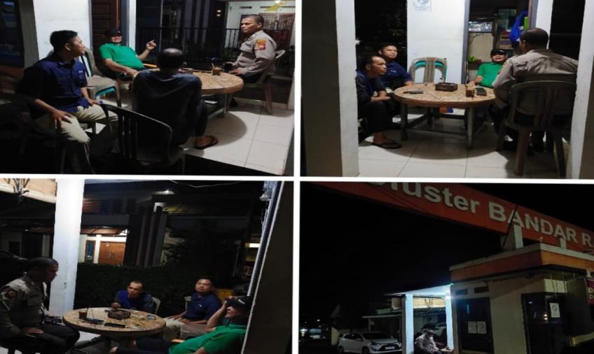 Sambangi Warga Binaan, Personel Polsek Muara Bangkahulu Sampaikan Imbauan Kamtibmas 