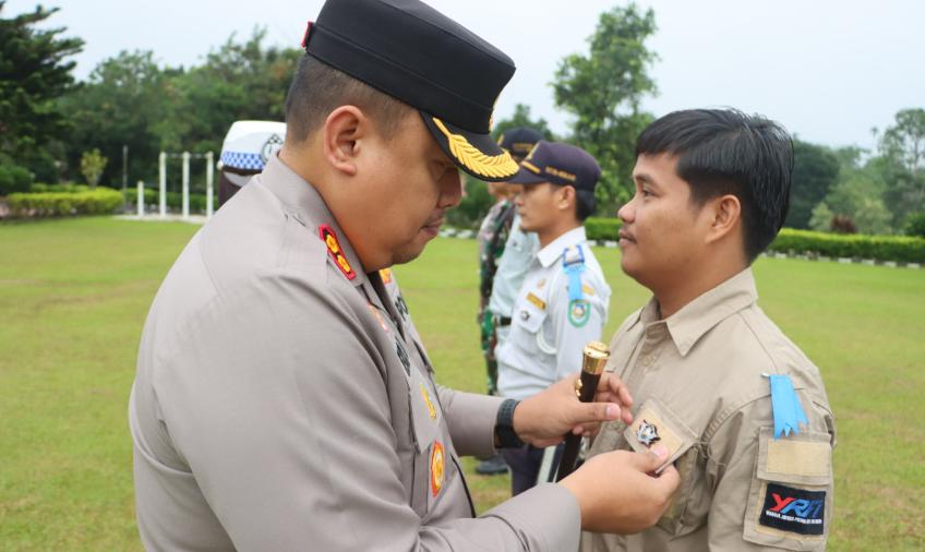 Kapolres Kepahiang Pimpin Apel Gelar Pasukan Operasi Keselamatan Nala 2024
