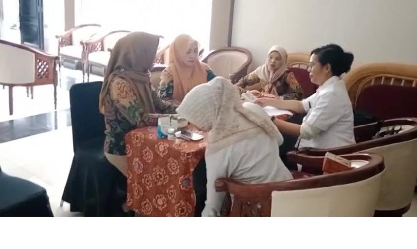 Pastikan Kesehatan Personel Pengamanan Pleno dalam Keadaan Baik, Subsatgas Dokkes Polresta Cek Kesehatan Personel Pengamanan dan Anggota KPU