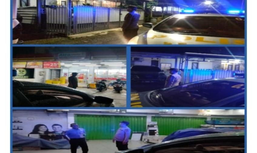 Polsek Ratu Agung, Cegah Kejahatan Tindak Pidana 3C Lewat Patroli Sambang 