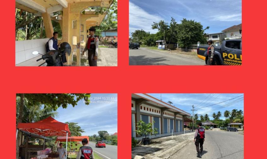 Patroli Rutin Sat Samapta Polres BS Cegah Gangguan Kamtibmas 
